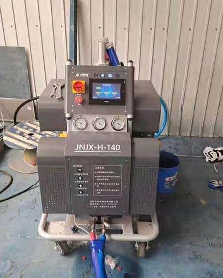 罐體防腐噴涂機(圖1) T40罐體防腐噴涂機